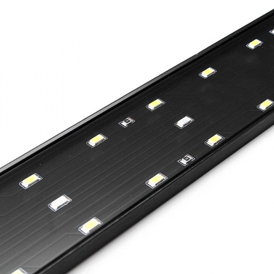 14W 53cm Blue & White LED Adjustable Aquarium Fish Tank Lamp Super Slim Clip On Light 14W 53cm Blue & White LED Adjustable Aquarium Fish Tank Lamp Super Slim Clip On Light
