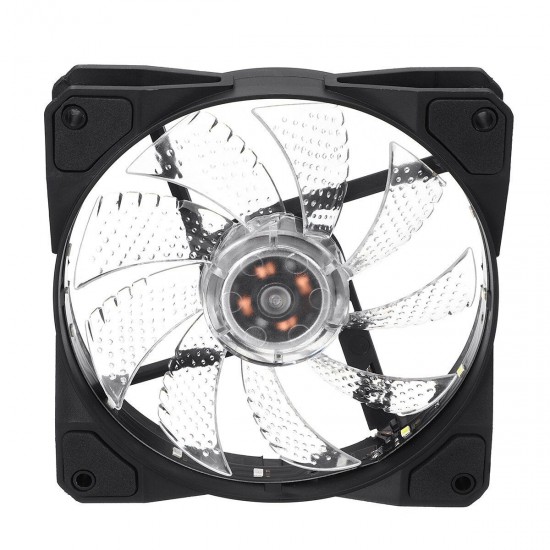 15LED Ring Fan RGB Light Silent 12V 120mm Computer Case PC Cooling Fan