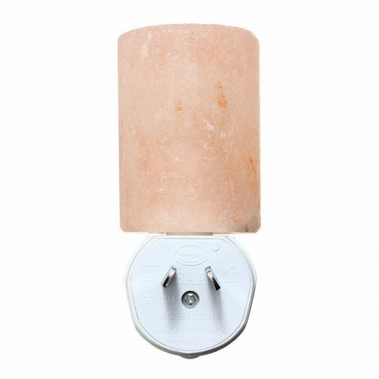 15W Mini Hand Carved Natural Crystal Himalayan Salt Lamp Night Light