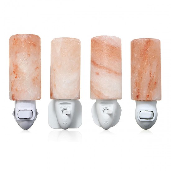 15W Natural Crystal Long Himalayan Glow Hand Carved Crystal Salt Night Lamp Wall Light 15W Natural Crystal Long Himalayan Glow Hand Carved Crystal Salt Night Lamp Wall Light