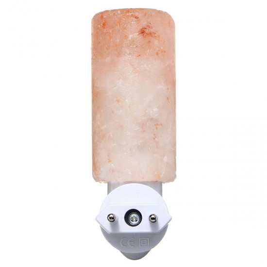 15W Natural Crystal Long Himalayan Glow Hand Carved Crystal Salt Night Lamp Wall Light 15W Natural Crystal Long Himalayan Glow Hand Carved Crystal Salt Night Lamp Wall Light