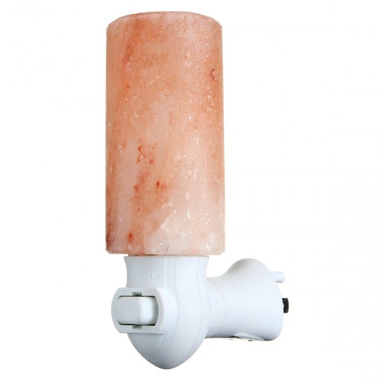 15W Natural Crystal Long Himalayan Glow Hand Carved Crystal Salt Night Lamp Wall Light 15W Natural Crystal Long Himalayan Glow Hand Carved Crystal Salt Night Lamp Wall Light