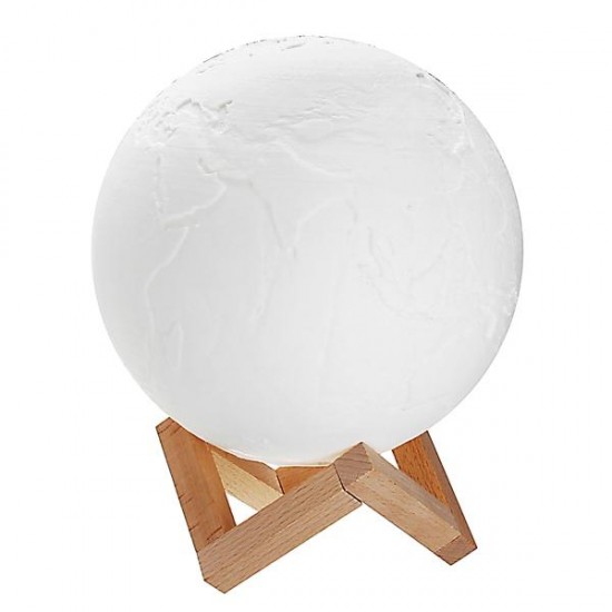 15cm 3D Earth Lamp USB Rechargeable Touch Sensor Color Changing LED Night Light Gift DC5V 15cm 3D Earth Lamp USB Rechargeable Touch Sensor Color Changing LED Night Light Gift DC5V