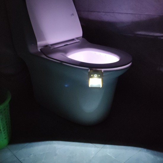 16 Colors LED Induction Toilet Light With Aromatherapy Toilet Sensor Night Light Decor 16 Colors LED Induction Toilet Light With Aromatherapy Toilet Sensor Night Light Decor