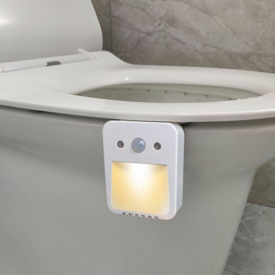 16 Colors LED Induction Toilet Light With Aromatherapy Toilet Sensor Night Light Decor