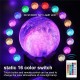 16 Colors/7 Colors 3D LED Touch Switch/ Remote Control Moon Lamp Night
