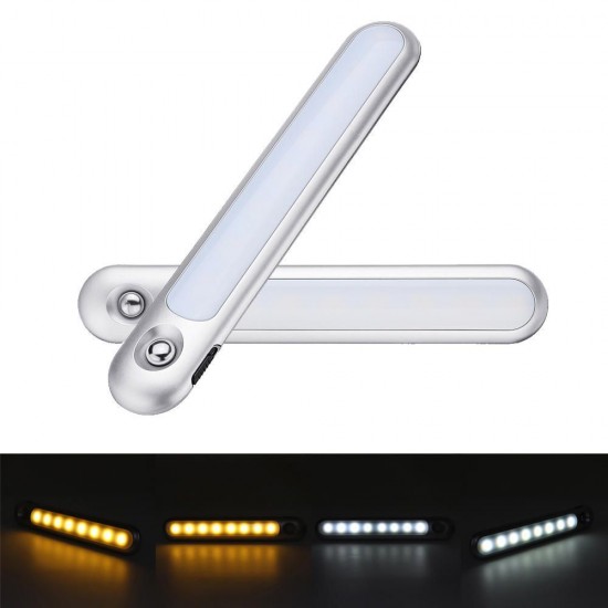 1.6W PIR Motion & Light Sensor Touch Control White / Warm White LED Cabinet Light with Magnet