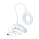 17W LED Desk Lamp Flexible Table Light USB Charging No-Flicker Reading Studying