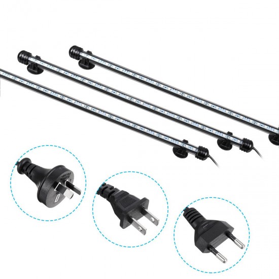18-48CM 5050SMD 27LED Aquarium Fish Tank RGB Light Submersible Bar Strip Lamp 18-48CM 5050SMD 27LED Aquarium Fish Tank RGB Light Submersible Bar Strip Lamp