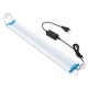 18-48CM Fish Tank Lamp Aquarium LED Lighting With Extendable Brackets White And Blue LEDs Fits for Aquarium