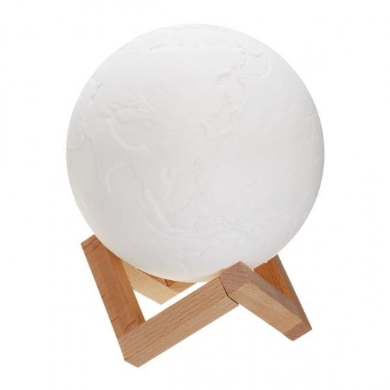 18cm 3D Earth Lamp USB Rechargeable Touch Sensor Color Changing LED Night Light Gift DC5V 18cm 3D Earth Lamp USB Rechargeable Touch Sensor Color Changing LED Night Light Gift DC5V