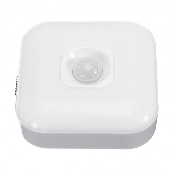 1W USB Rechargeable 8 LED PIR Motion Sensor Night Light Warm White/White Cabinet Closet Lamp 1W USB Rechargeable 8 LED PIR Motion Sensor Night Light Warm White/White Cabinet Closet Lamp