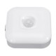 1W USB Rechargeable 8 LED PIR Motion Sensor Night Light Warm White/White Cabinet Closet Lamp 1W USB Rechargeable 8 LED PIR Motion Sensor Night Light Warm White/White Cabinet Closet Lamp