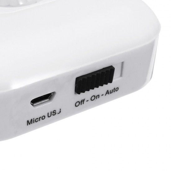 1W USB Rechargeable 8 LED PIR Motion Sensor Night Light Warm White/White Cabinet Closet Lamp 1W USB Rechargeable 8 LED PIR Motion Sensor Night Light Warm White/White Cabinet Closet Lamp