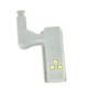 1X 3X 5X 10X Battery Powered Hinge LED Night Light For Kitchen Bedroom Cabinet Cupboard Closet 1X 3X 5X 10X Battery Powered Hinge LED Night Light For Kitchen Bedroom Cabinet Cupboard Closet