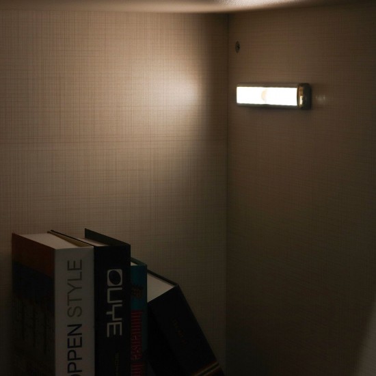 20 LED Human Body Induction Cabinet Lighting Lamp PIR Infrared Closet Night