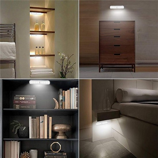 20 LED Portable Cabinet Night Light Motion PIR Sensor Wireless Closet Under Lamp 20 LED Portable Cabinet Night Light Motion PIR Sensor Wireless Closet Under Lamp