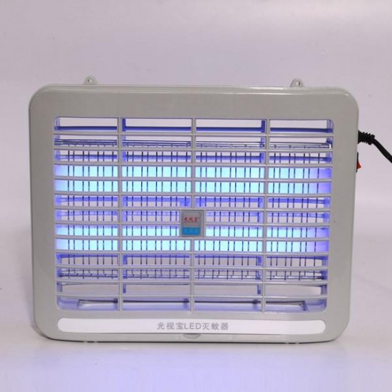220V 1W LED Light Electronic Indoor Mosquito Insect Killer Bug Fly Zapper Trap