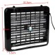 220V 1W LED Light Electronic Indoor Mosquito Insect Killer Bug Fly Zapper US Plug