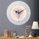 220V LED Nordic Deer Round Clock Night Light Wall Lamp Bedroom Living Room Decor 24CM 220V LED Nordic Deer Round Clock Night Light Wall Lamp Bedroom Living Room Decor 24CM