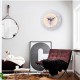 220V LED Nordic Deer Round Clock Night Light Wall Lamp Bedroom Living Room Decor 24CM 220V LED Nordic Deer Round Clock Night Light Wall Lamp Bedroom Living Room Decor 24CM