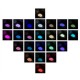 24 Colours Motion Sensor LED Night Light Toilet Light Bowl Bathroom Lamp