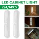 2/4/6Pcs LED Night Light Cabinet Stair ClosetLamp Closet Light Bedroom Wall Bulb 2/4/6Pcs LED Night Light Cabinet Stair ClosetLamp Closet Light Bedroom Wall Bulb