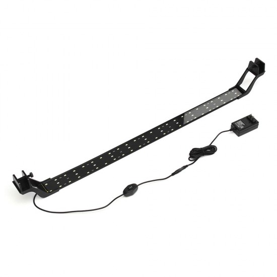 24W 85cm Blue & White LED Adjustable Aquarium Fish Tank Lamp Super Slim Clip On Light 24W 85cm Blue & White LED Adjustable Aquarium Fish Tank Lamp Super Slim Clip On Light
