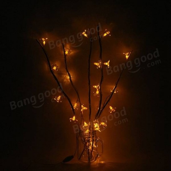25 LED Cherry Blossom Tree Table Floor Lamp Home Room Night Light Decoration 25 LED Cherry Blossom Tree Table Floor Lamp Home Room Night Light Decoration