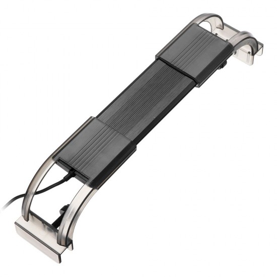 2.5W 18cm Adjustable 2835 LED Aquarium Fish Tank Super Slim Light Lamp Black 2.5W 18cm Adjustable 2835 LED Aquarium Fish Tank Super Slim Light Lamp Black