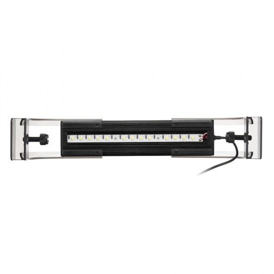 2.5W 18cm Adjustable 2835 LED Aquarium Fish Tank Super Slim Light Lamp Black 2.5W 18cm Adjustable 2835 LED Aquarium Fish Tank Super Slim Light Lamp Black