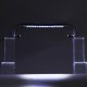 2.5W 18cm Adjustable 2835 LED Aquarium Fish Tank Super Slim Light Lamp Black 2.5W 18cm Adjustable 2835 LED Aquarium Fish Tank Super Slim Light Lamp Black