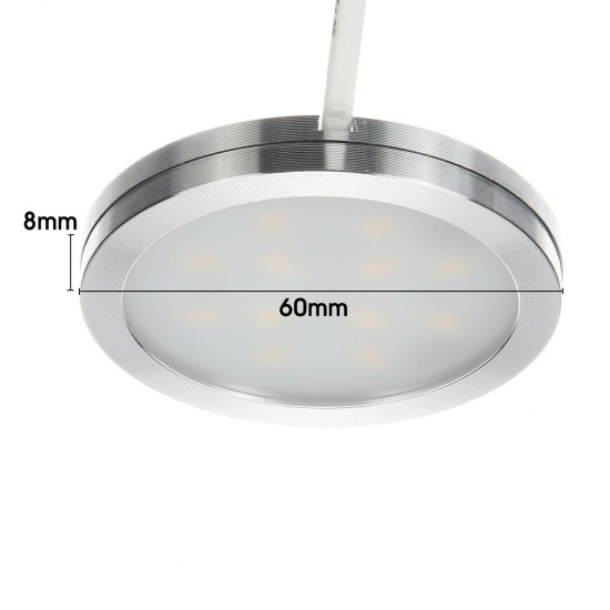 2.5W 6-In-1 LED Under Cabinet Light Ceiling Panel Down Slim Kitchen Cupboard Recessed Lamp DC12V 2.5W 6-In-1 LED Under Cabinet Light Ceiling Panel Down Slim Kitchen Cupboard Recessed Lamp DC12V