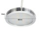 2.5W 6-In-1 LED Under Cabinet Light Ceiling Panel Down Slim Kitchen Cupboard Recessed Lamp DC12V