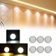 2.5W 6-In-1 LED Under Cabinet Light Ceiling Panel Down Slim Kitchen Cupboard Recessed Lamp DC12V 2.5W 6-In-1 LED Under Cabinet Light Ceiling Panel Down Slim Kitchen Cupboard Recessed Lamp DC12V