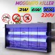 2/6/8W Electric Mosquito Fly Killer Bug Insect Zapper UV Home Pest Catcher Trap