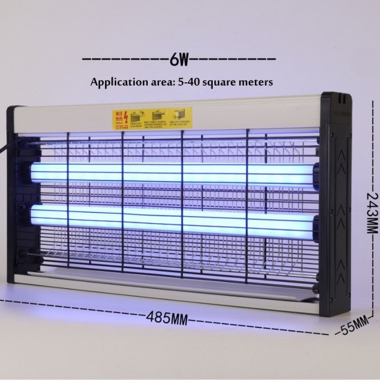 2/6/8W Electric Mosquito Fly Killer Bug Insect Zapper UV Home Pest Catcher Trap 2/6/8W Electric Mosquito Fly Killer Bug Insect Zapper UV Home Pest Catcher Trap