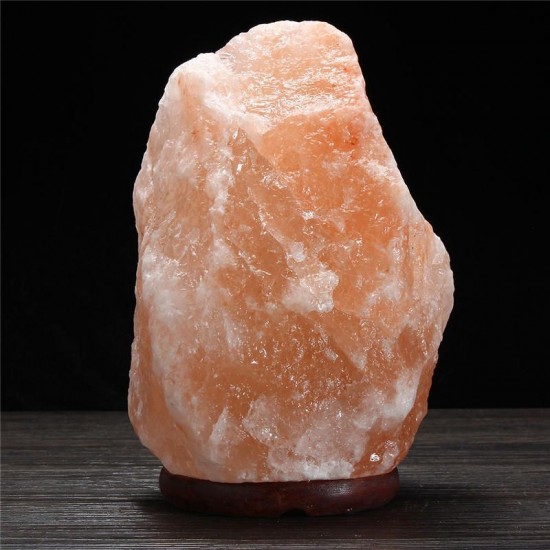 28 X 17CM Himalayan Glow Hand Carved Natural Crystal Salt Night Lamp Table Light With Dimmer Switch