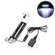 2W 13cm Adjustable 2835 LED Aquarium Fish Tank Super Slim Light Lamp Black