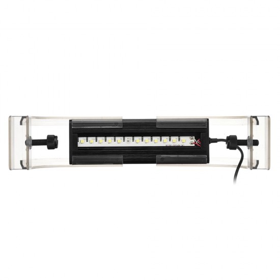 2W 13cm Adjustable 2835 LED Aquarium Fish Tank Super Slim Light Lamp Black 2W 13cm Adjustable 2835 LED Aquarium Fish Tank Super Slim Light Lamp Black