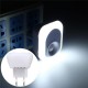 2W 23 LED Light-controlled & PIR Sensor Night Light Plug-in Hallway Bedroom Home Emergency Lamp