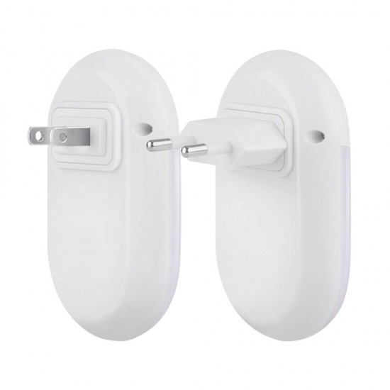 2pcs 0.7W Light Sensor & PIR Motion LED Night Wall Lamp For Baby Kid Bedroom AC100-240V 2pcs 0.7W Light Sensor & PIR Motion LED Night Wall Lamp For Baby Kid Bedroom AC100-240V