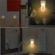 2pcs LED Light Sensor Night Lamp Socket Wall Plug-in Child bedroom Hallway AC100-240V