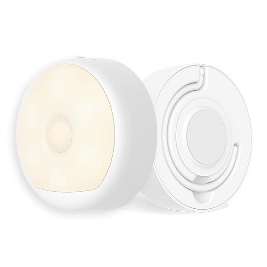 2pcs YLYD01YL LED Infrared Body Motion Sensor Night Light USB Rechargeable Magnetic Lamp ( Ecosystem Product) 2pcs YLYD01YL LED Infrared Body Motion Sensor Night Light USB Rechargeable Magnetic Lamp ( Ecosystem Product)