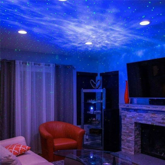 3 In 1 USB LED Galaxy Starry Night Light Sky Projector Ocean Wave Star Lamp 3 In 1 USB LED Galaxy Starry Night Light Sky Projector Ocean Wave Star Lamp
