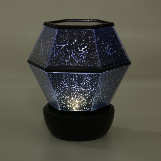 3 Styles Colorful Starry Sky Light LED Projector Music Romantic Lamp Night Light