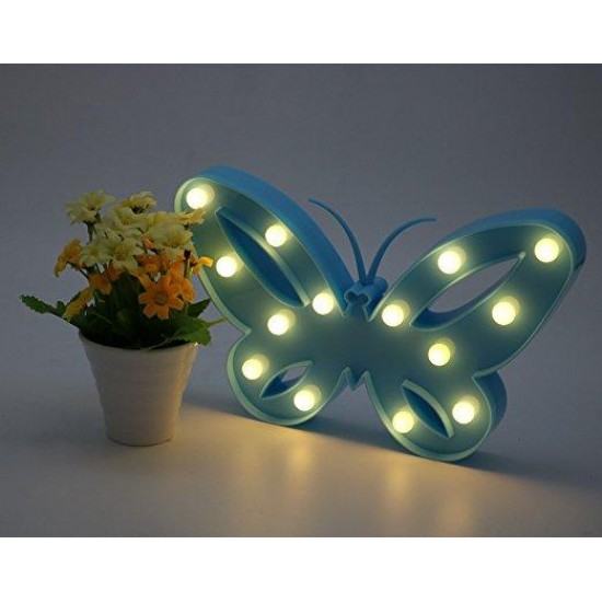 3 W Creative Butterfly Shape Night Light Children Bedroom Decoration Lamp