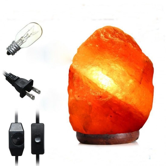 30 X 18CM Himalayan Glow Hand Carved Natural Crystal Salt Night Lamp Table Light With Dimmer Switch