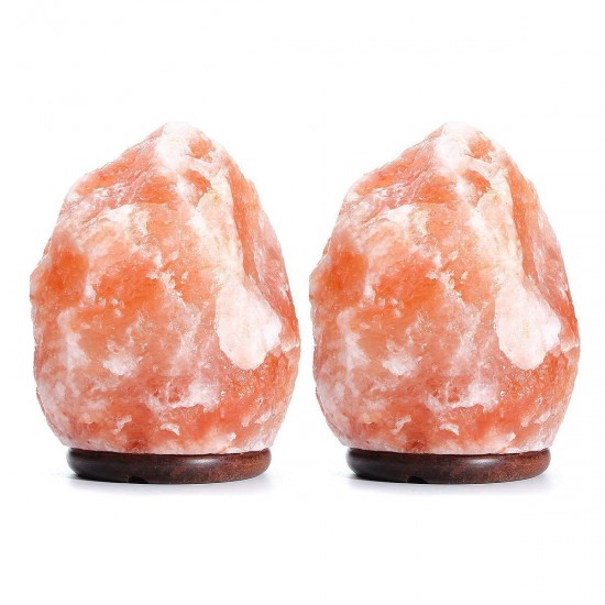 30 X 18CM Natural Himalayan Ionic Air Purifier Crystal Salt Lamp Table Night Light 30 X 18CM Natural Himalayan Ionic Air Purifier Crystal Salt Lamp Table Night Light