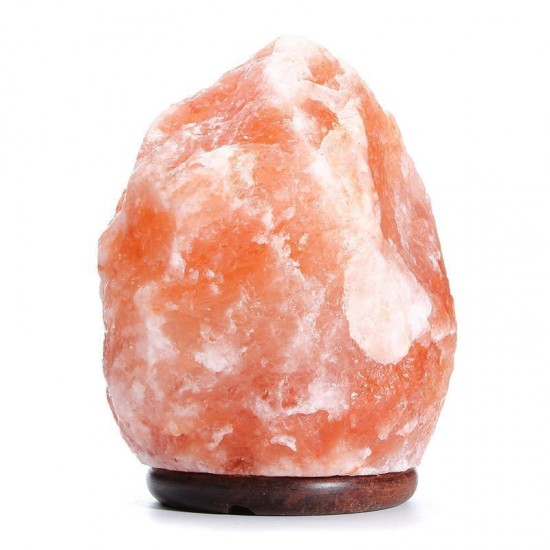 30 X 18CM Natural Himalayan Ionic Air Purifier Crystal Salt Lamp Table Night Light